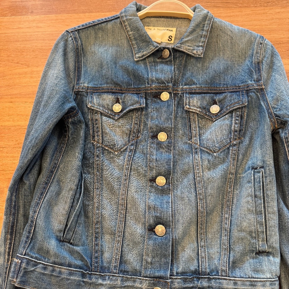 Vintage Rag and Bone Jean Jacket Size Small